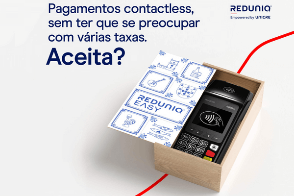 REDUNIQ Easy agora com contactless e MB WAY